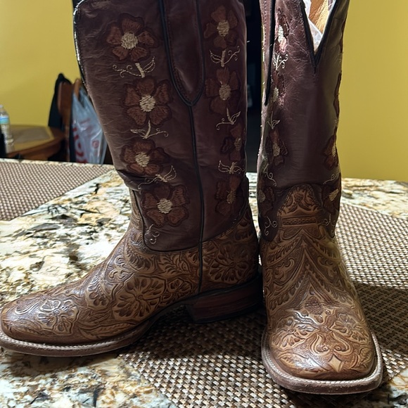 Women Mexican Cowboy Boots - Picture 2 of 12
